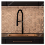 Crédence de cuisine aux finitions soignées